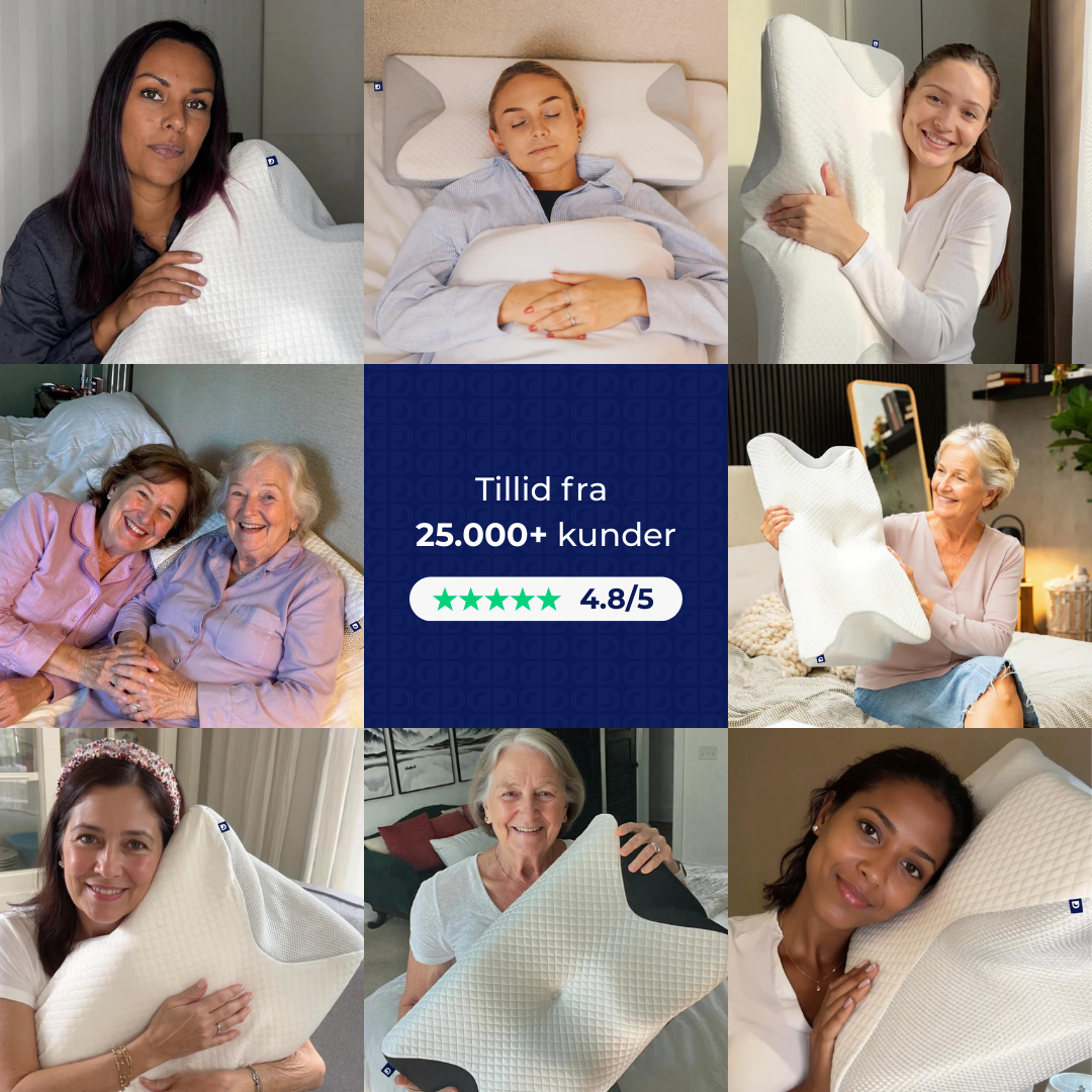 Den originale DreamSleepz pude – Farvel til morgenstivhed og smerter